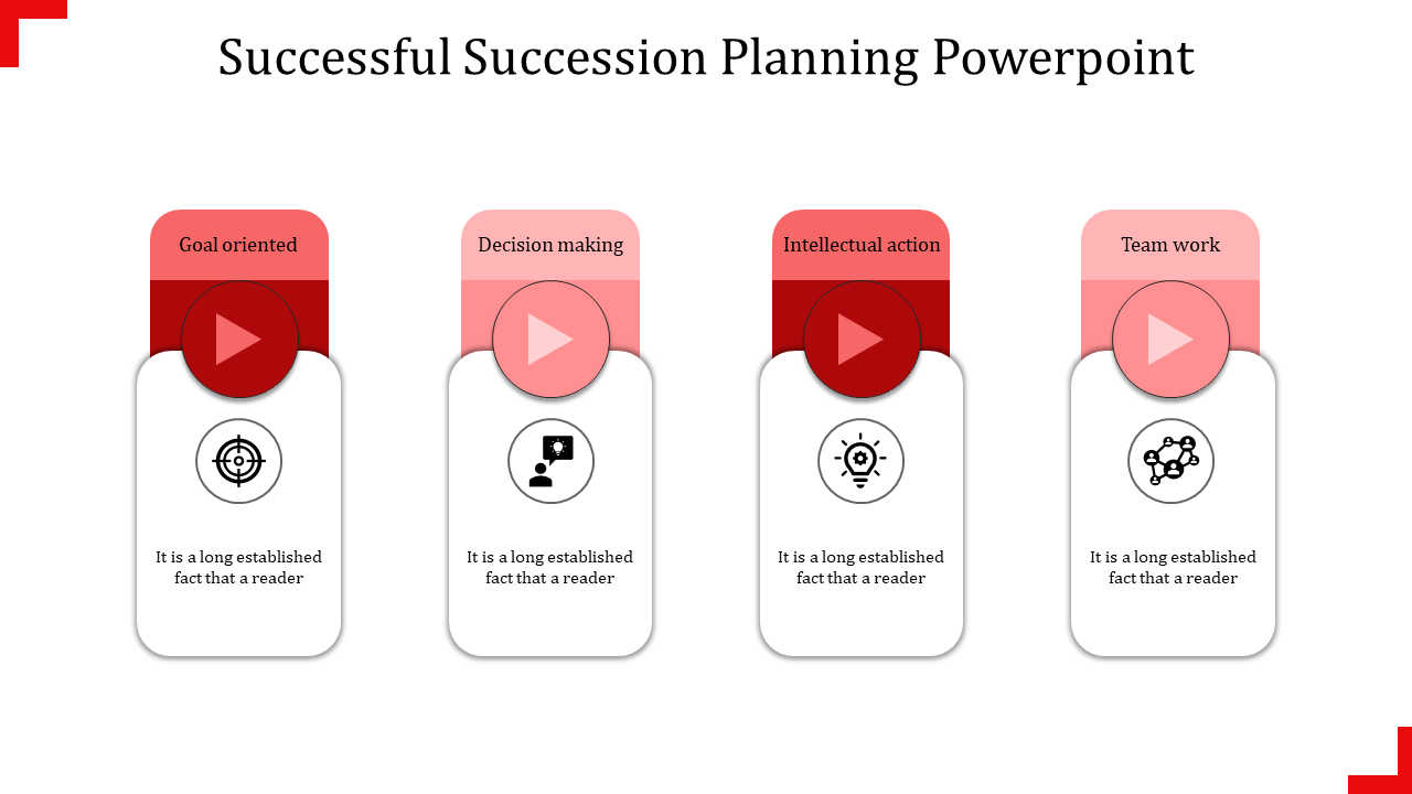 succession planning powerpoint-4-red